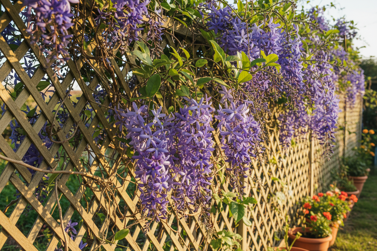 Petrea Volubilis Blue lifestyle shot