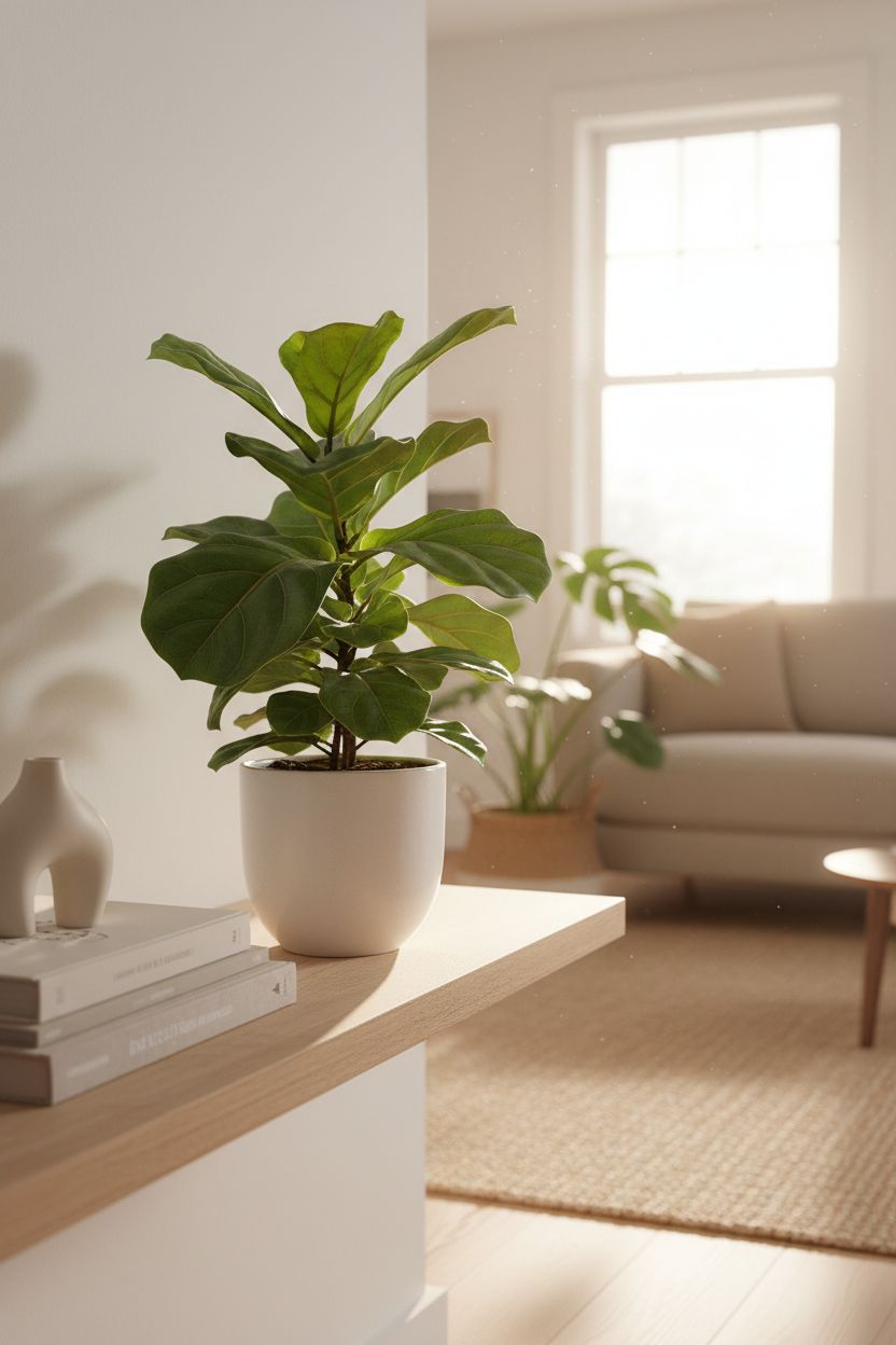 Ficus Lyrata Bambino lifestyle