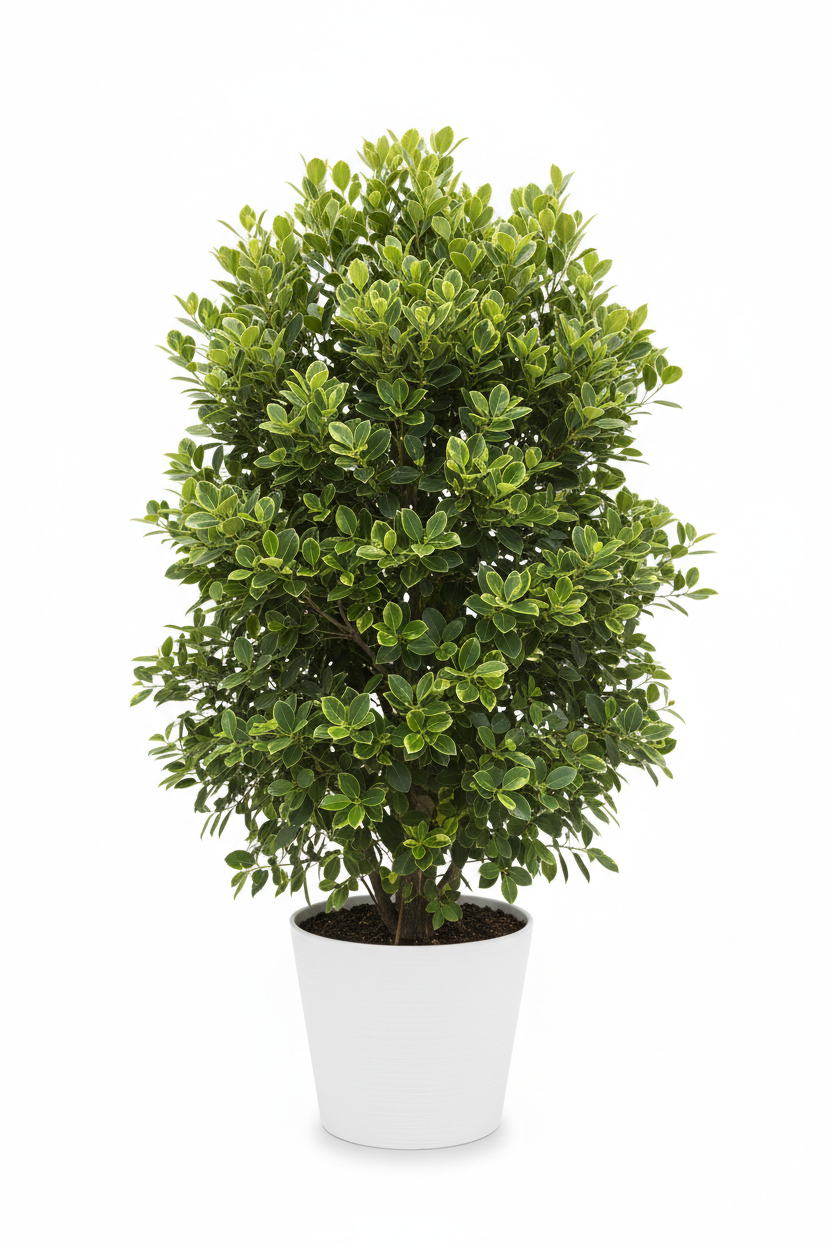 Ficus Bushy Golden Nitida full plant