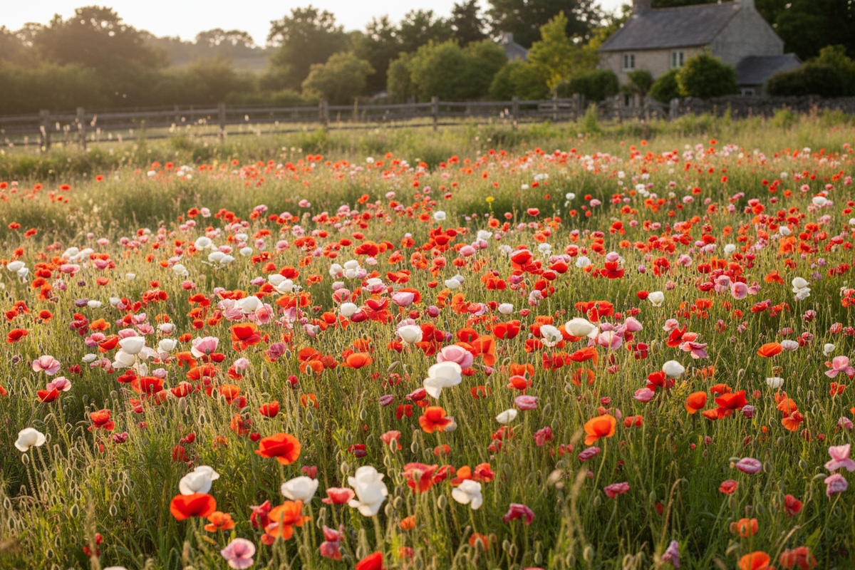Poppies Meadow Mix