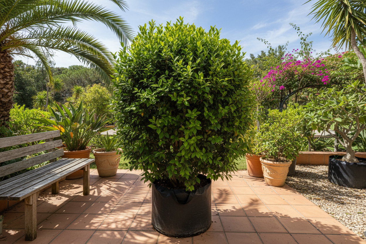 Ficus Microcarpa Hawaii 20L Bush lifestyle shot