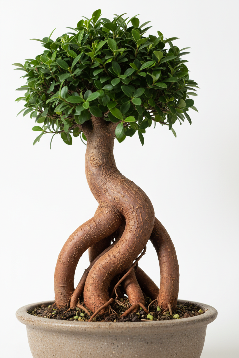 Ficus Ginseng root detail