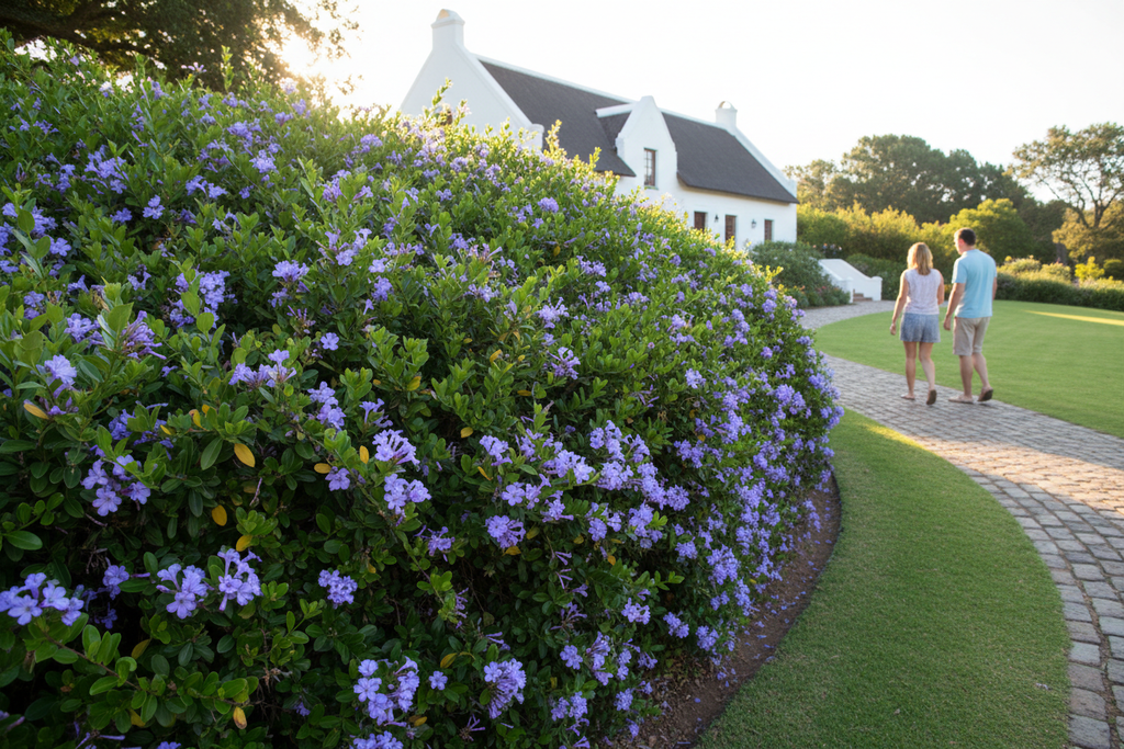 Durantha Compact garden hedge lifestyle shot