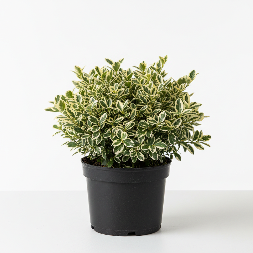 Euonymus Variegata Special - White Background
