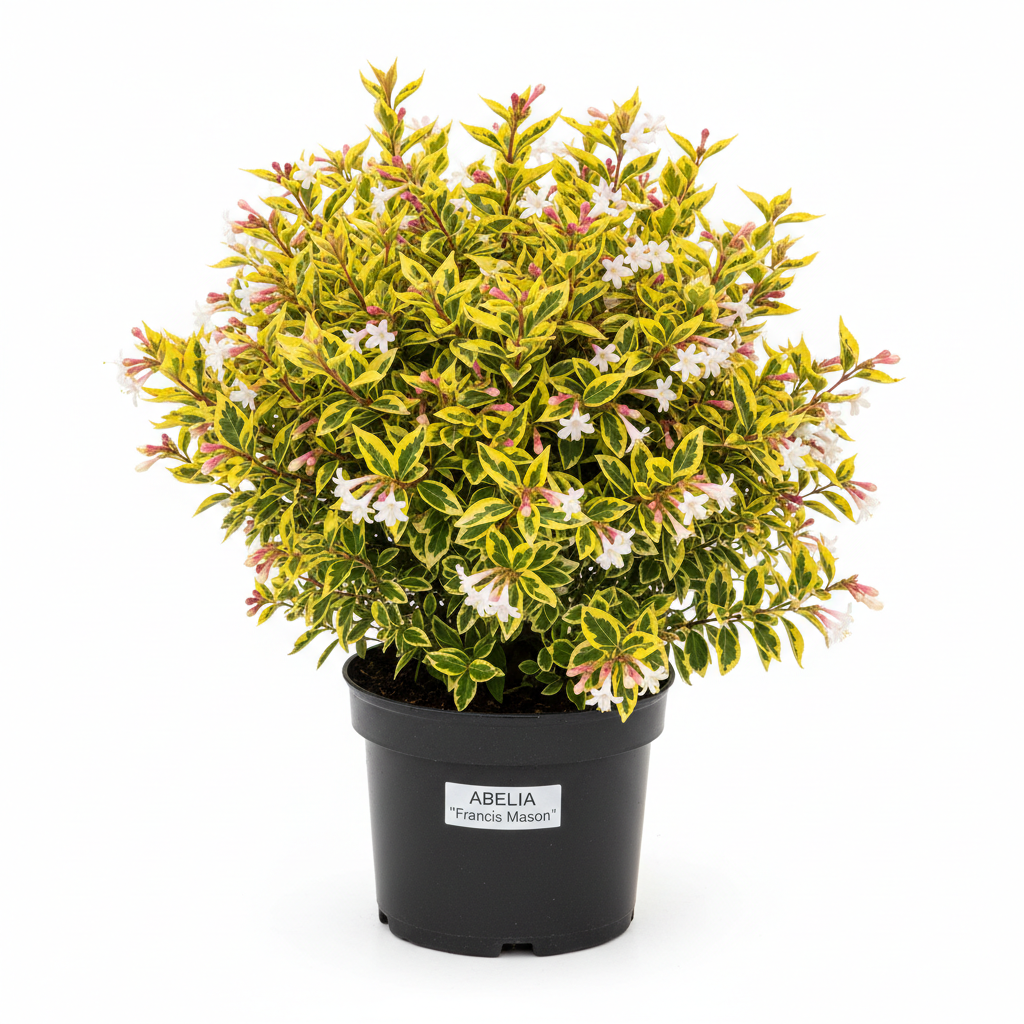 Abelia Francis Mason 2L in nursery pot - product shot
