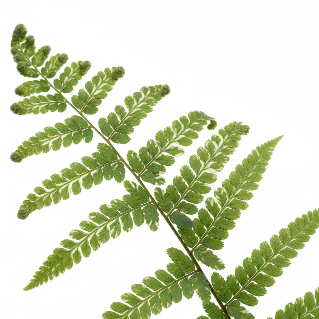 Fern Straminea Pteris frond detail