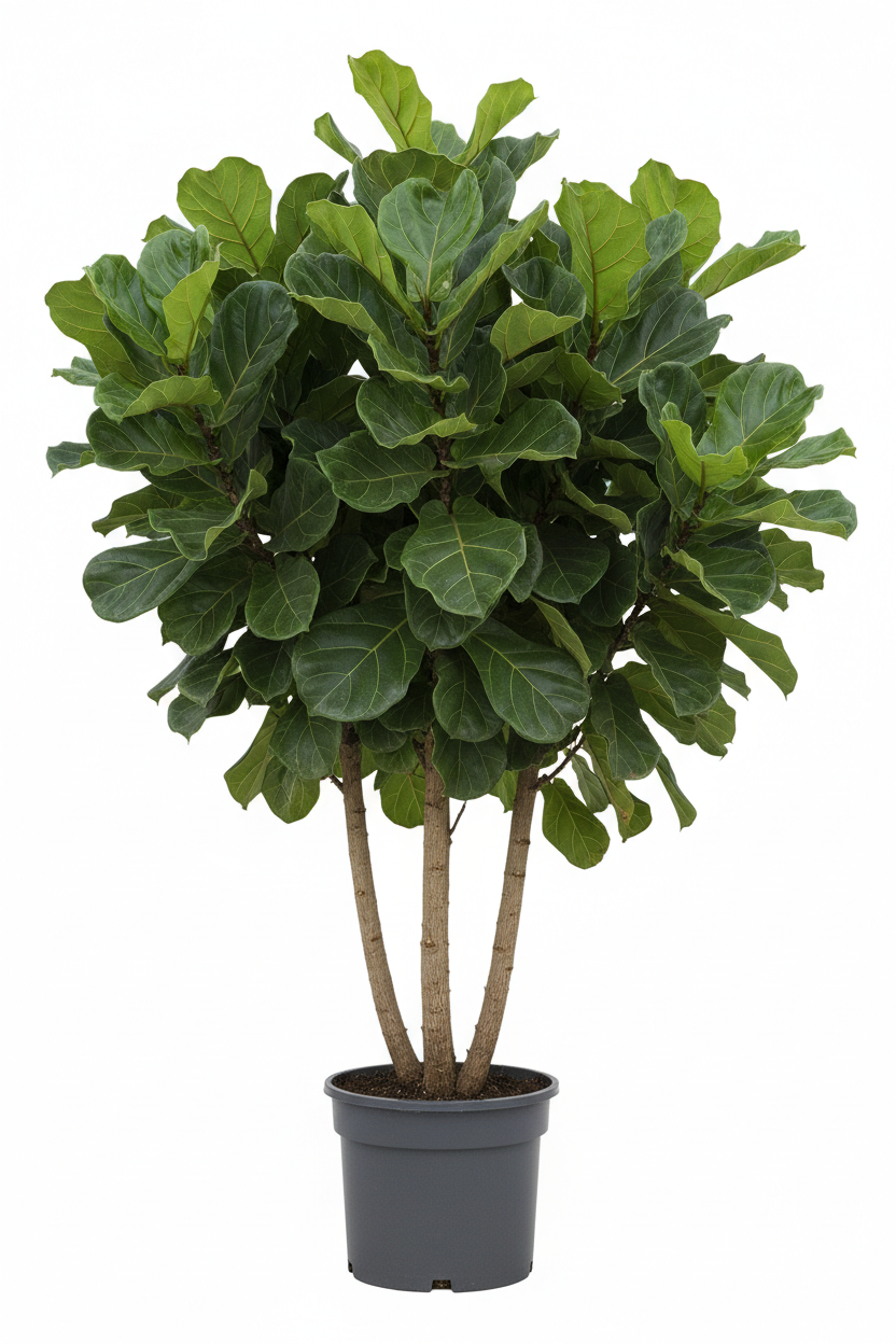 Ficus Bushy Lyrata 3pp 35cm - Full view