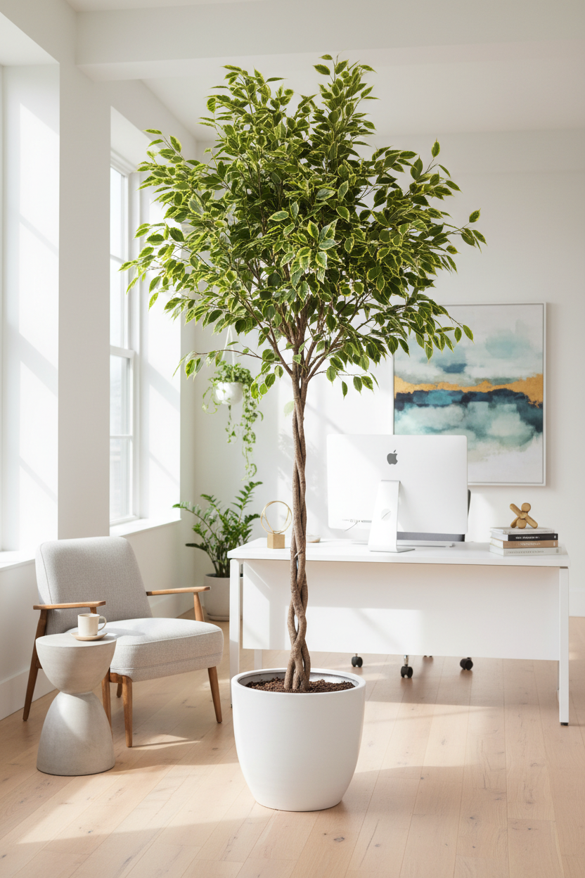 Ficus Bushy Golden Nitida lifestyle