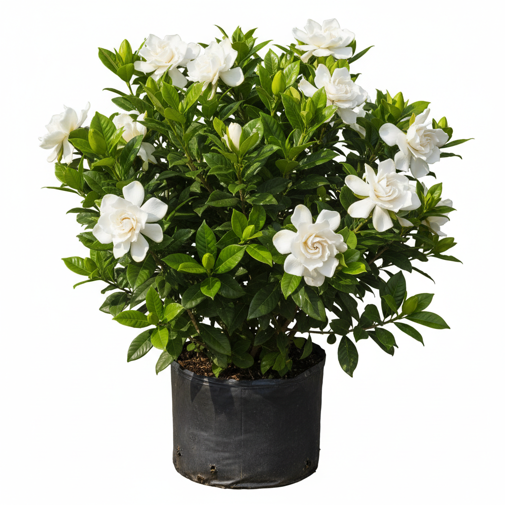 Gardenia Florida 10L Bush in nursery bag - product shot