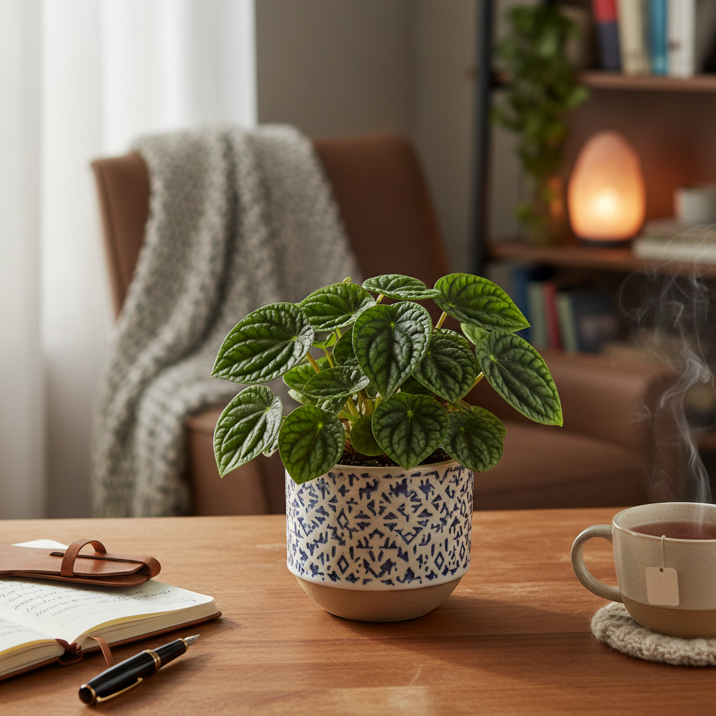 Peperomia Caperata (Green/Silver/Var)
